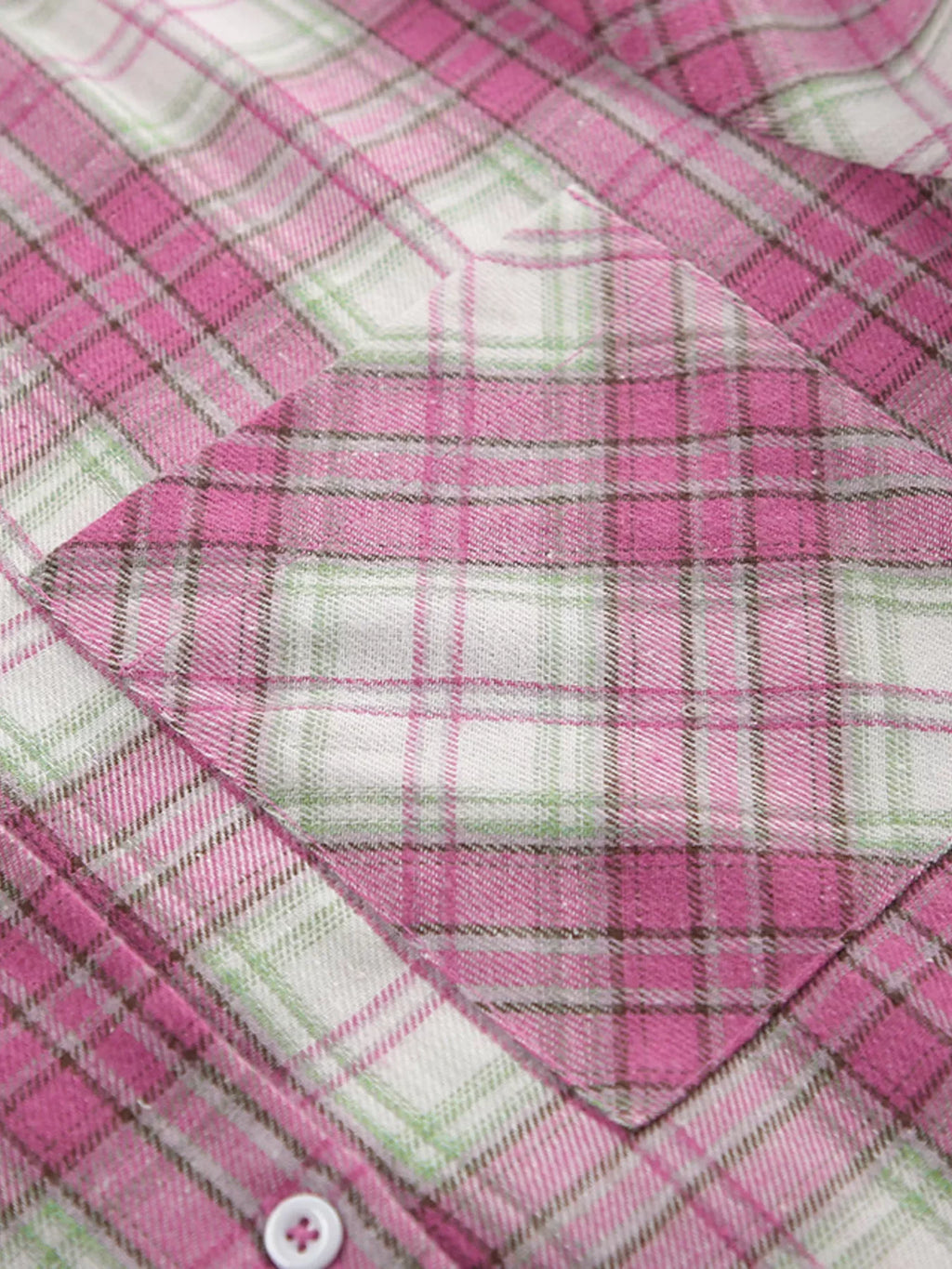 Plaid Long Sleeve Shirt and Pants Set