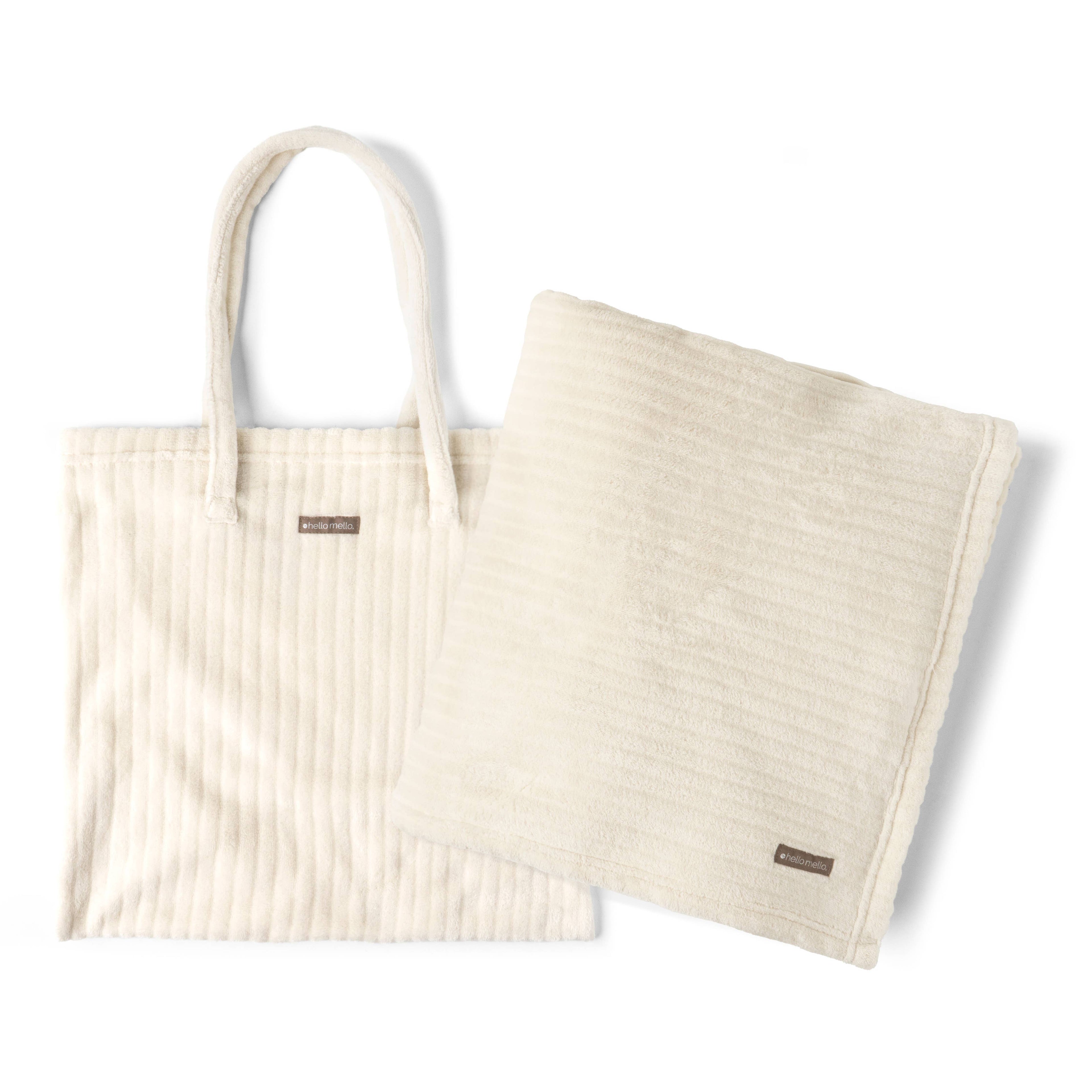 Hello Mello On My Way Tote Blanket