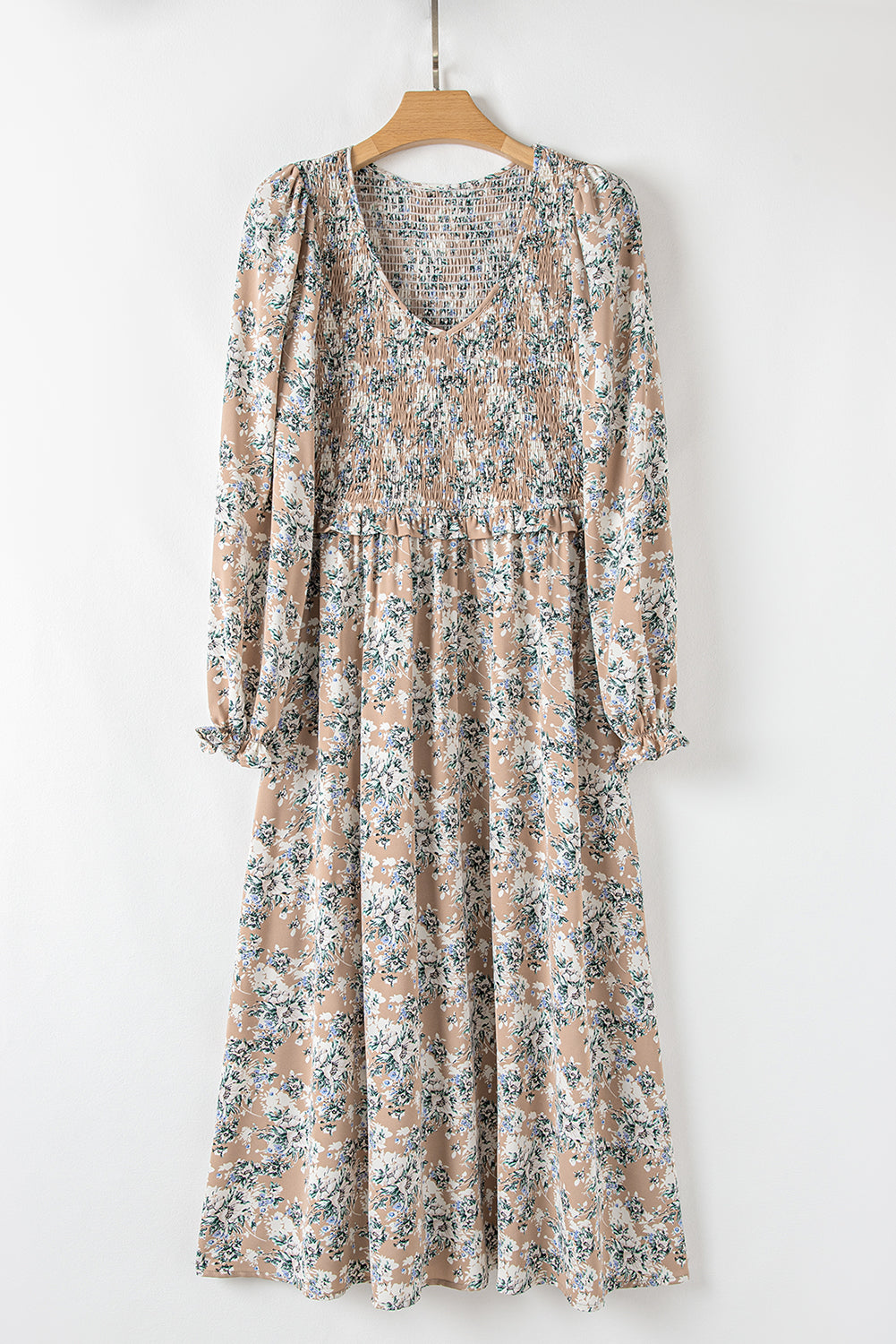 Indy Puff Sleeve Long Dress