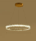 Gold Crystal Chandelier Electroplated 900mm Remote