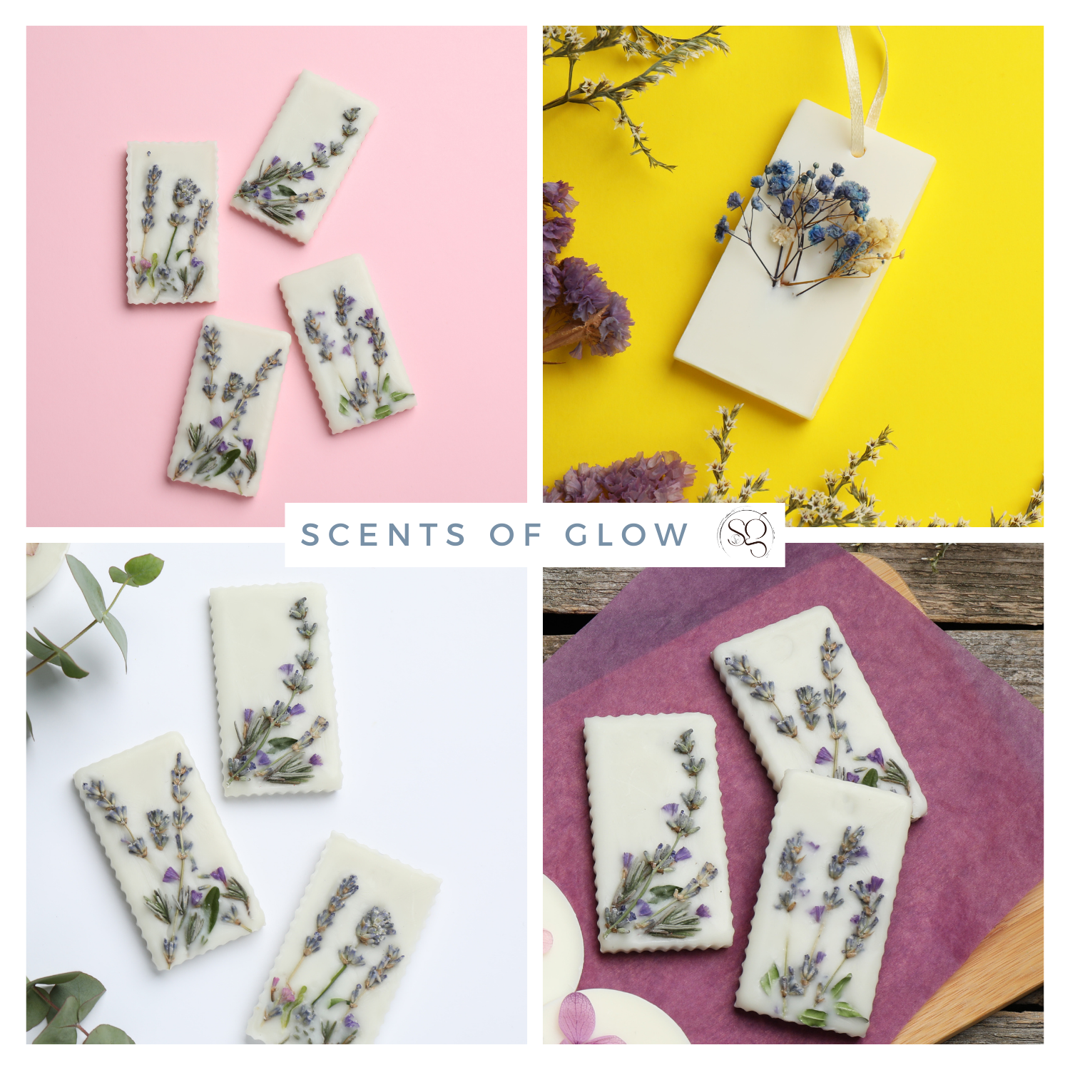 Botanical Wax sachet - Spa & Relaxation  – Calming Aromas for Wellness, Self-Care & Gift Sets