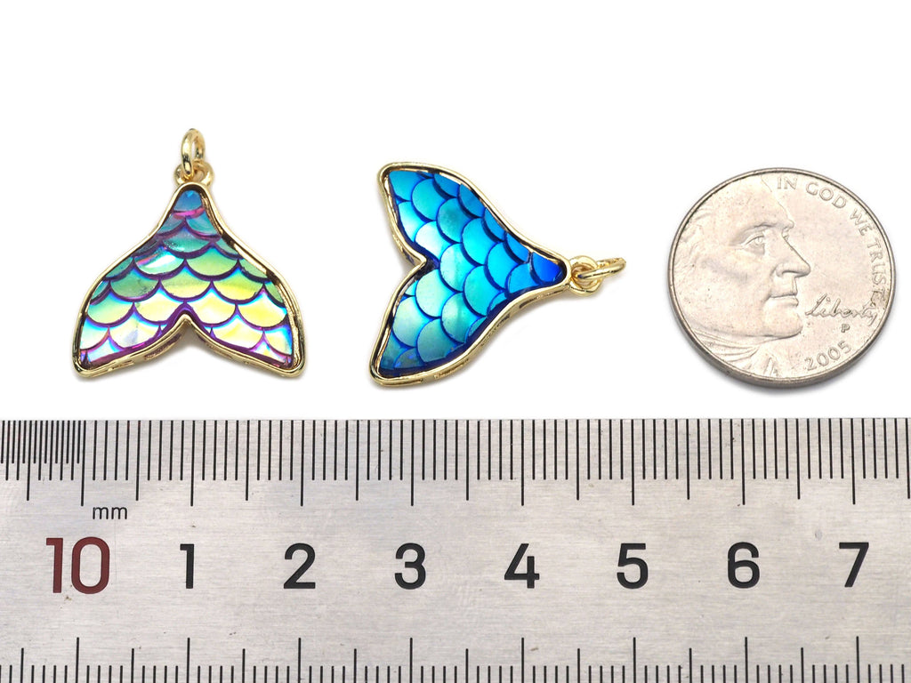 Mermaid Tail Charm, Sku#FH213