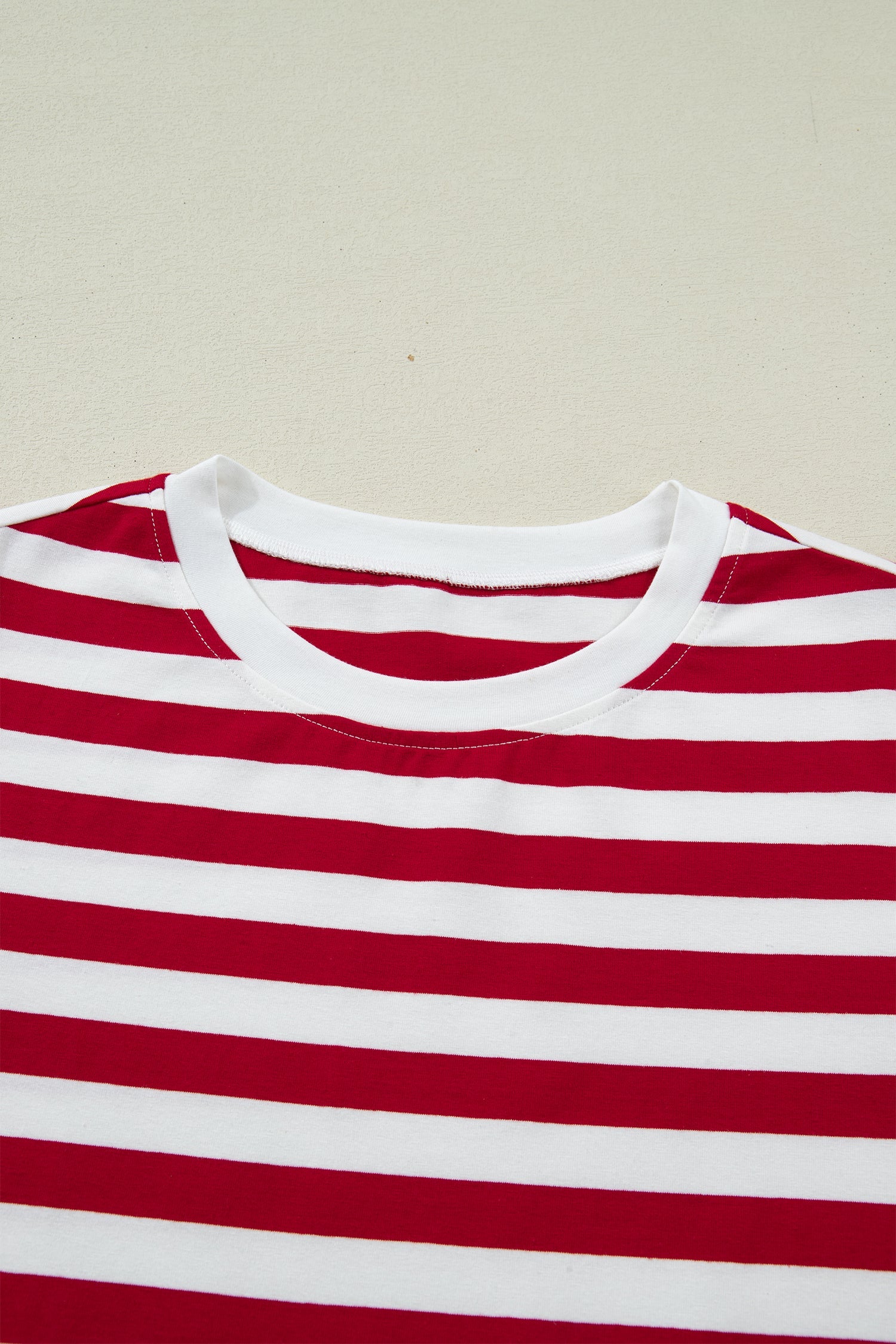 June Stripe Patchwork T Shirt