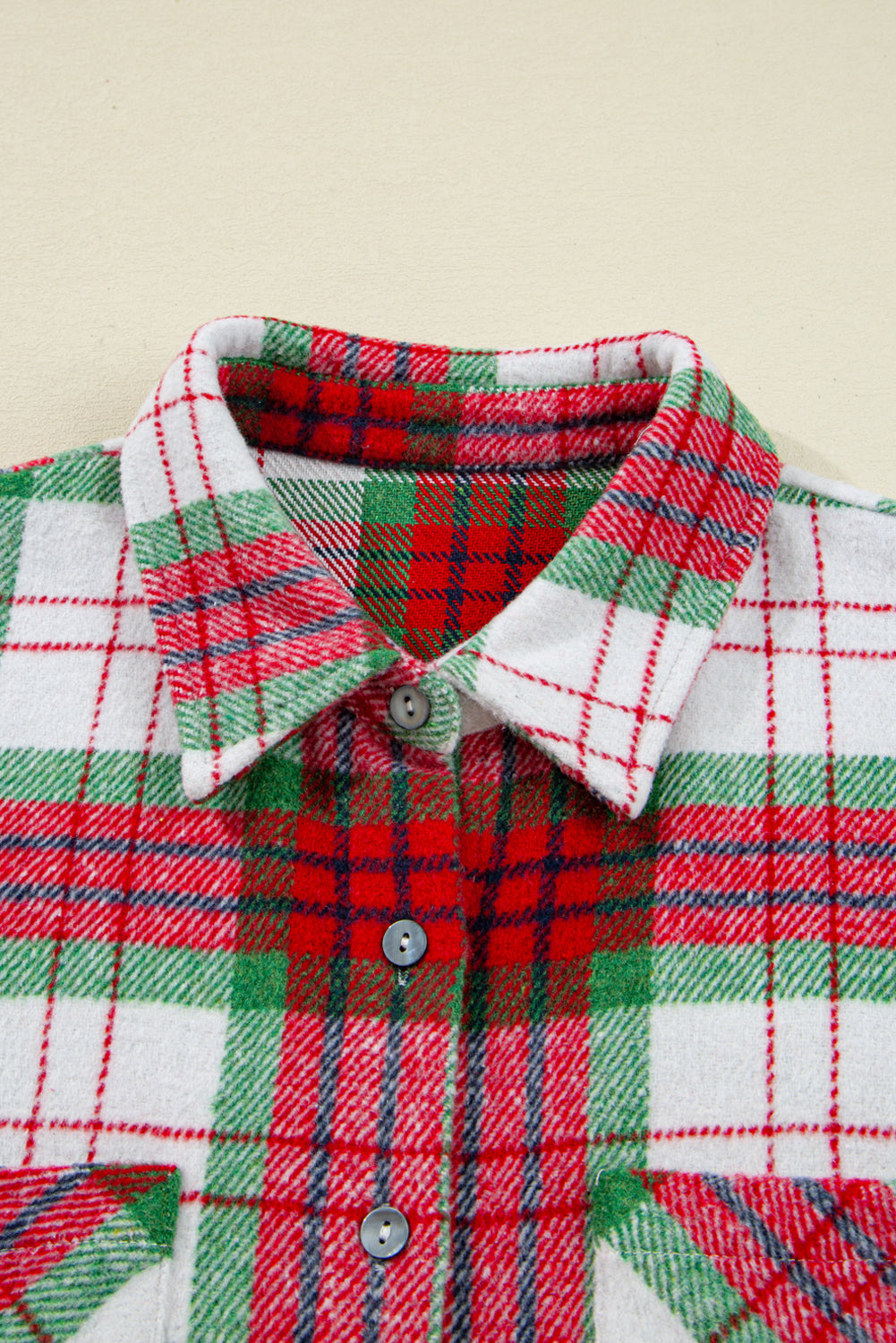 Dream Plaid Casual Flannel Shacket