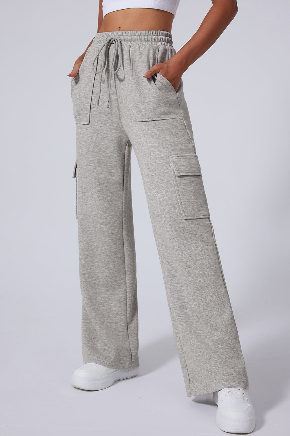 Nora Wide Leg Workout Pants-Threaded Pear