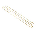 Dainty Thin Gold Filled box Chain Necklace, sku#ZX105