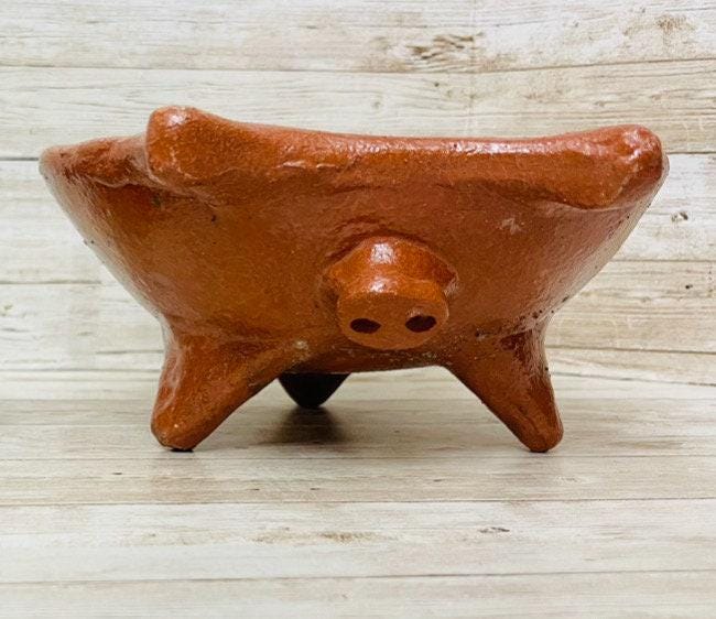 2x Authentic Mexican Pig Molcajetes 2  Molcajete
