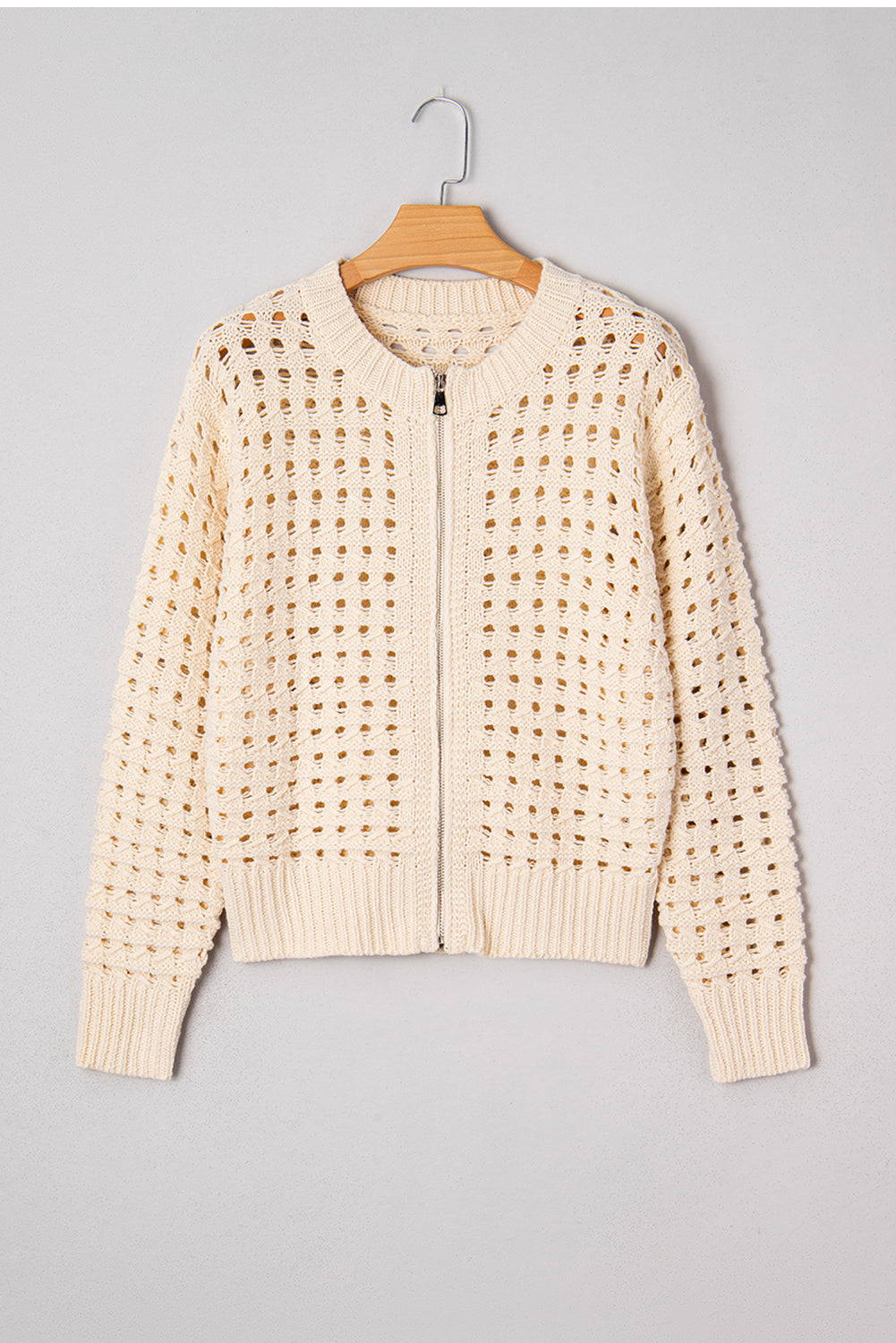 Ariella Up Drop Shoulder Sweater-Threaded Pear