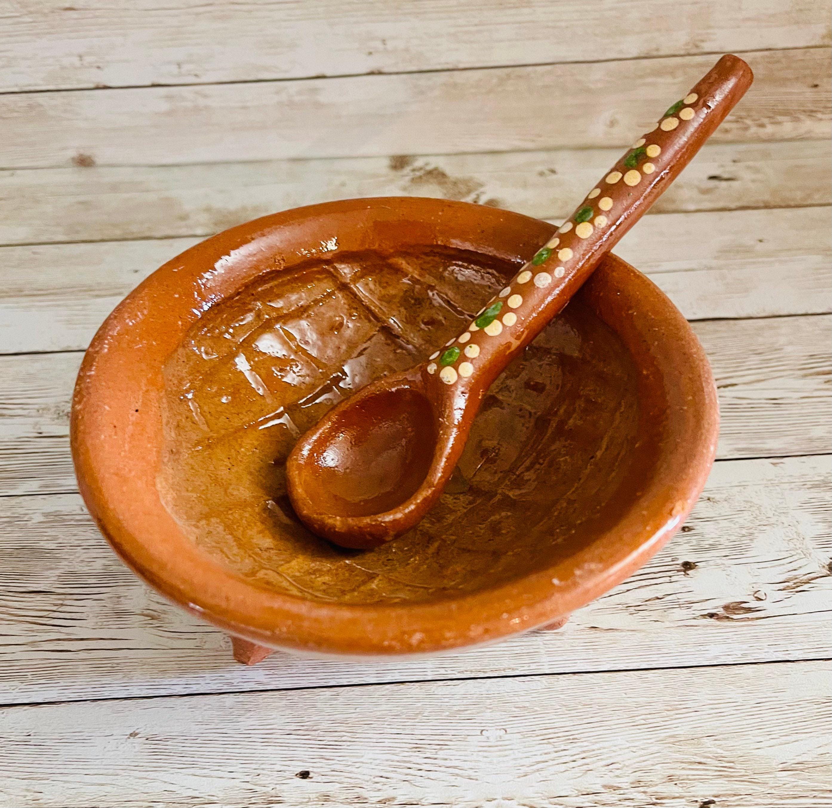 Authentic Mexican Molcajete with Spoon - Small