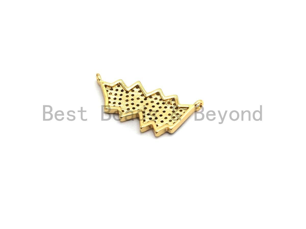 CZ Micro Pave Cobalt/Fuchsia/Green/Black LOVE Pendant/Connector, CZ Pave Pendant, Gold plated, 12x25mm ,sku#F654