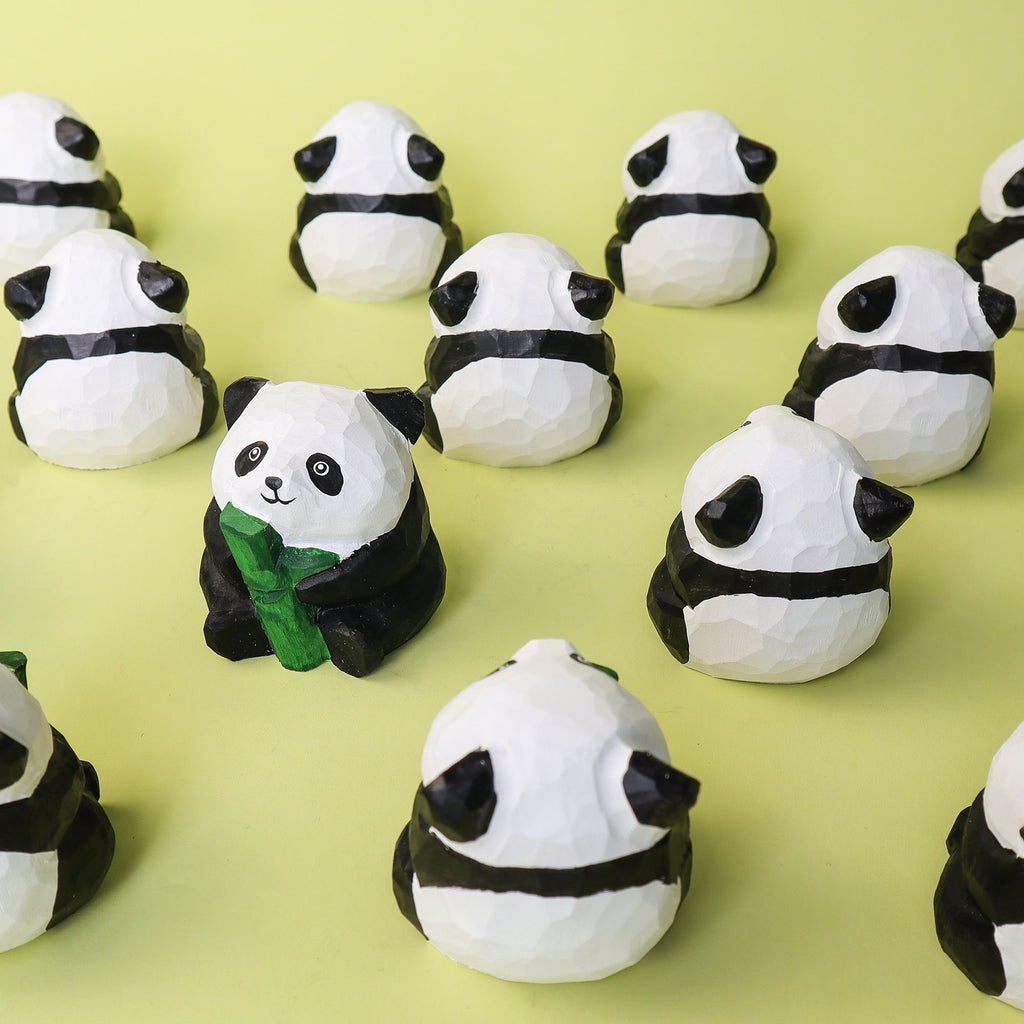 Wooden Panda Paint Kit