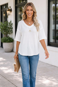 Maria Knitted Textured Top-Threaded Pear