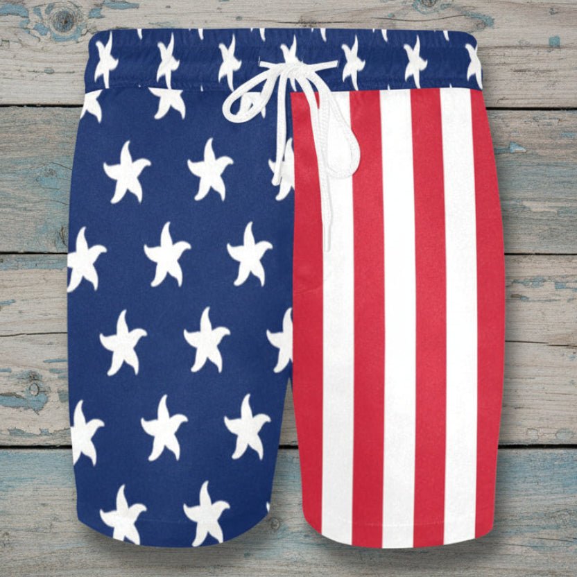 Stars & Stipes Men's Swim Shorts