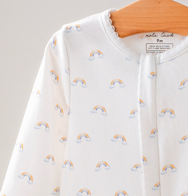 Baby Basics: Rainbow Bliss Organic Cotton Baby Pajama