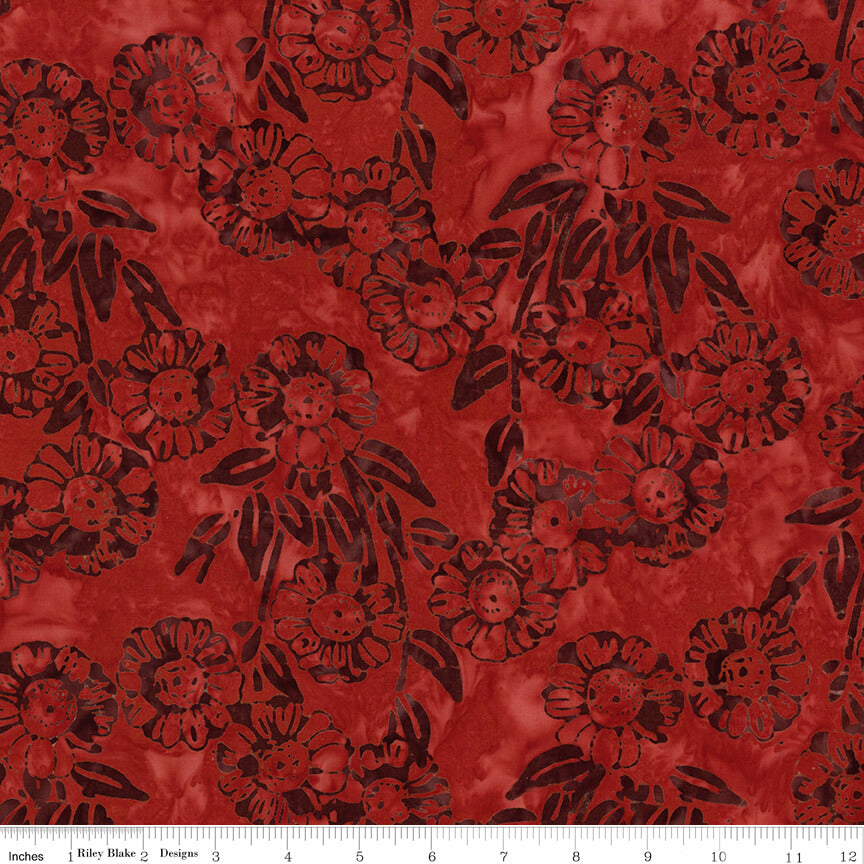 Places You'll Go - Western Reflections Batiks - Red Fox