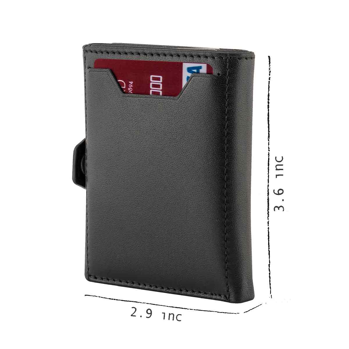 Verona Front Pocket Trifold Leather Wallet