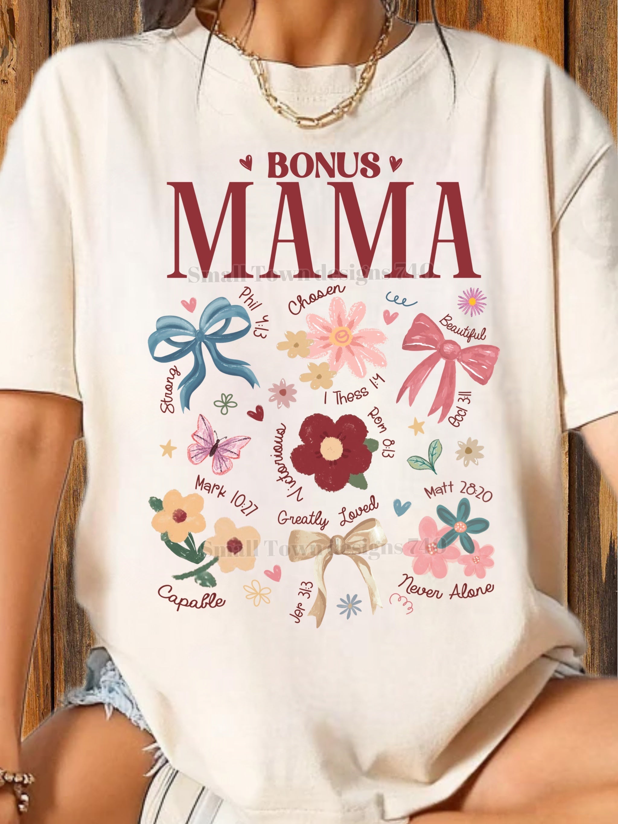Family inspiration Bible verse Tee