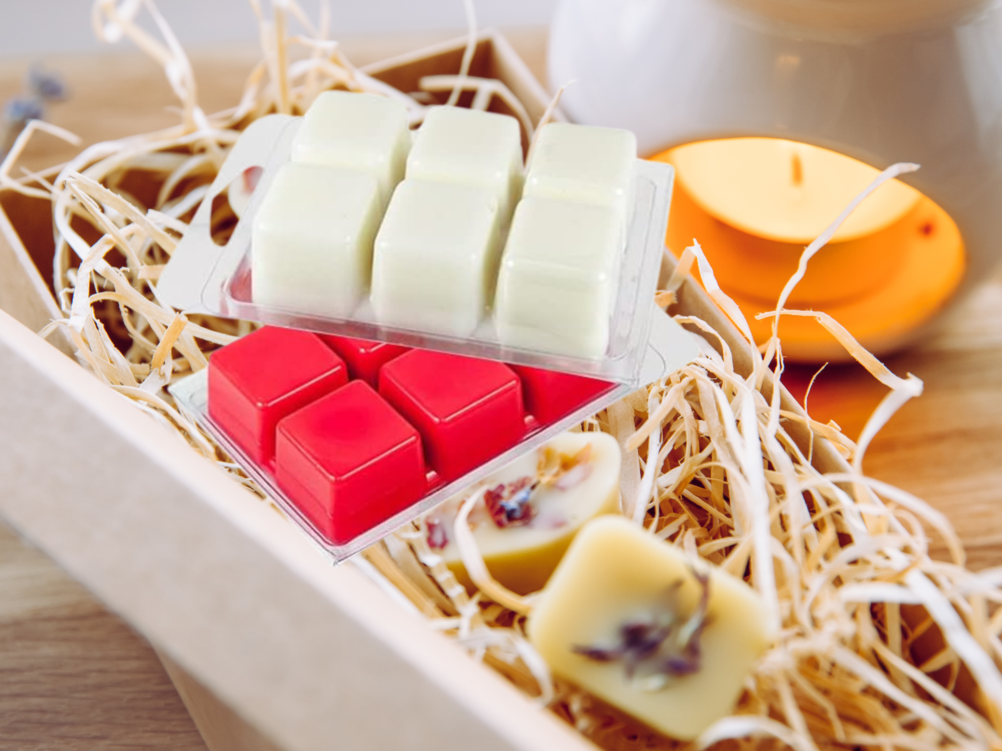 Clamshell Wax Melts - Cozy & Comforting  – Warm, Inviting Scents for Relaxation & Seasonal Gifting