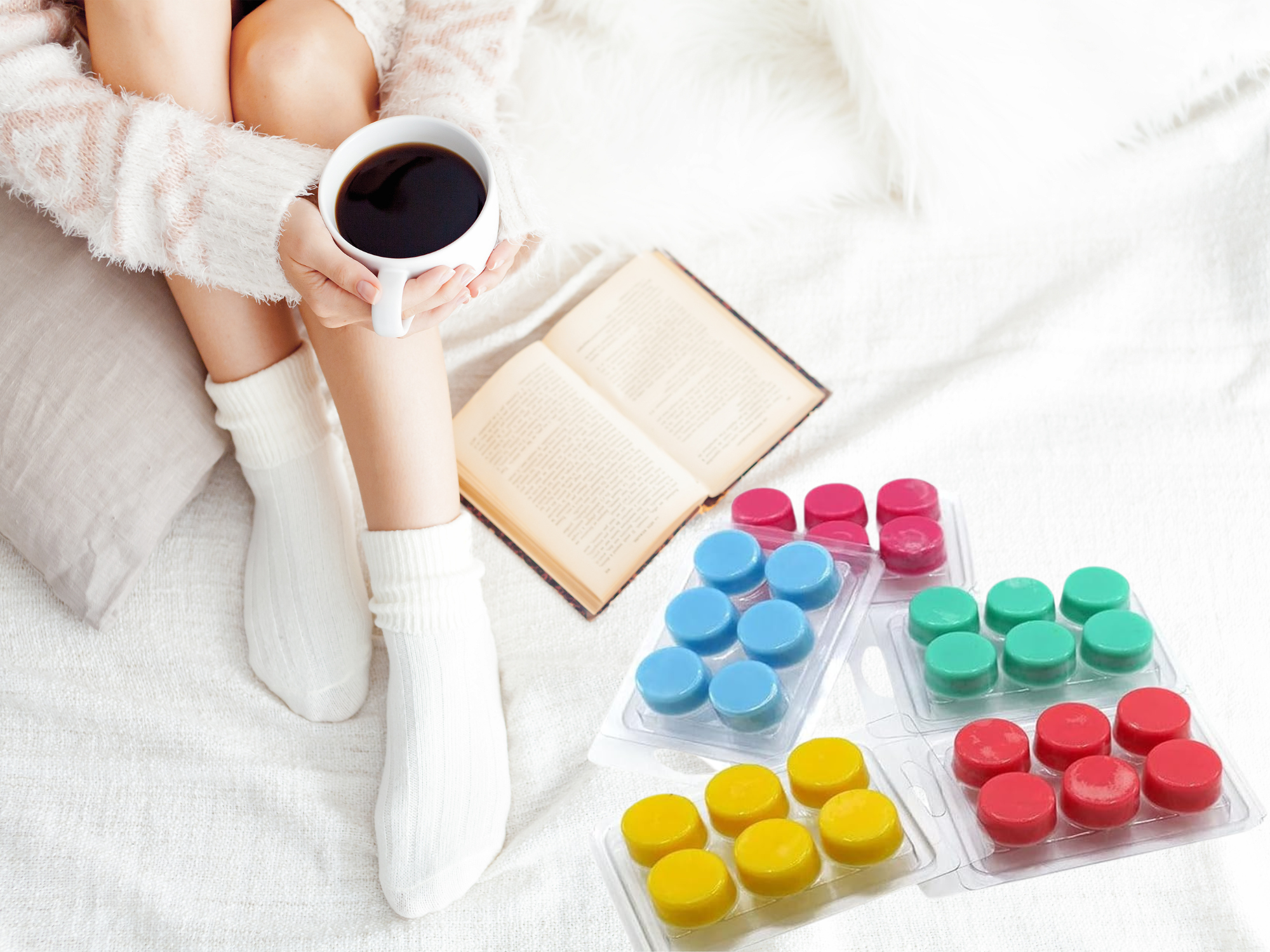 Clamshell Wax Melts - Romantic & Floral