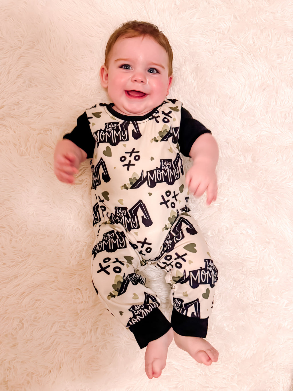I dig my mommy boy romper