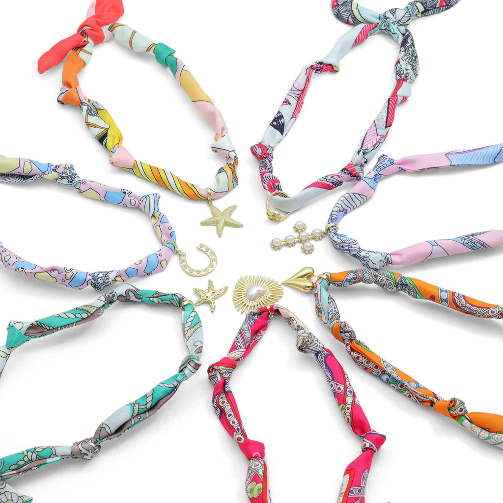 MIXED Detachable Center Pendant for Scarf & charm bar necklace, EFC-1