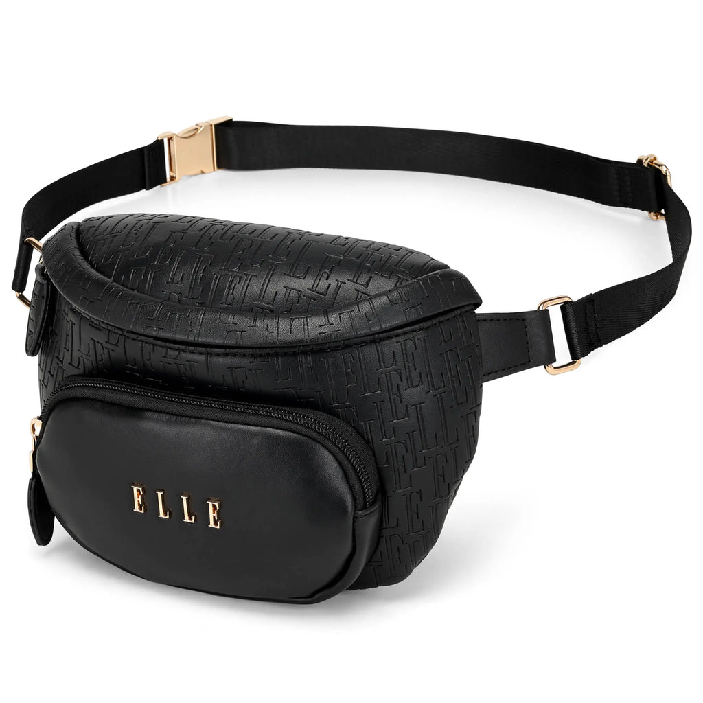 ELLE Wayfarer crossbody bag angled view