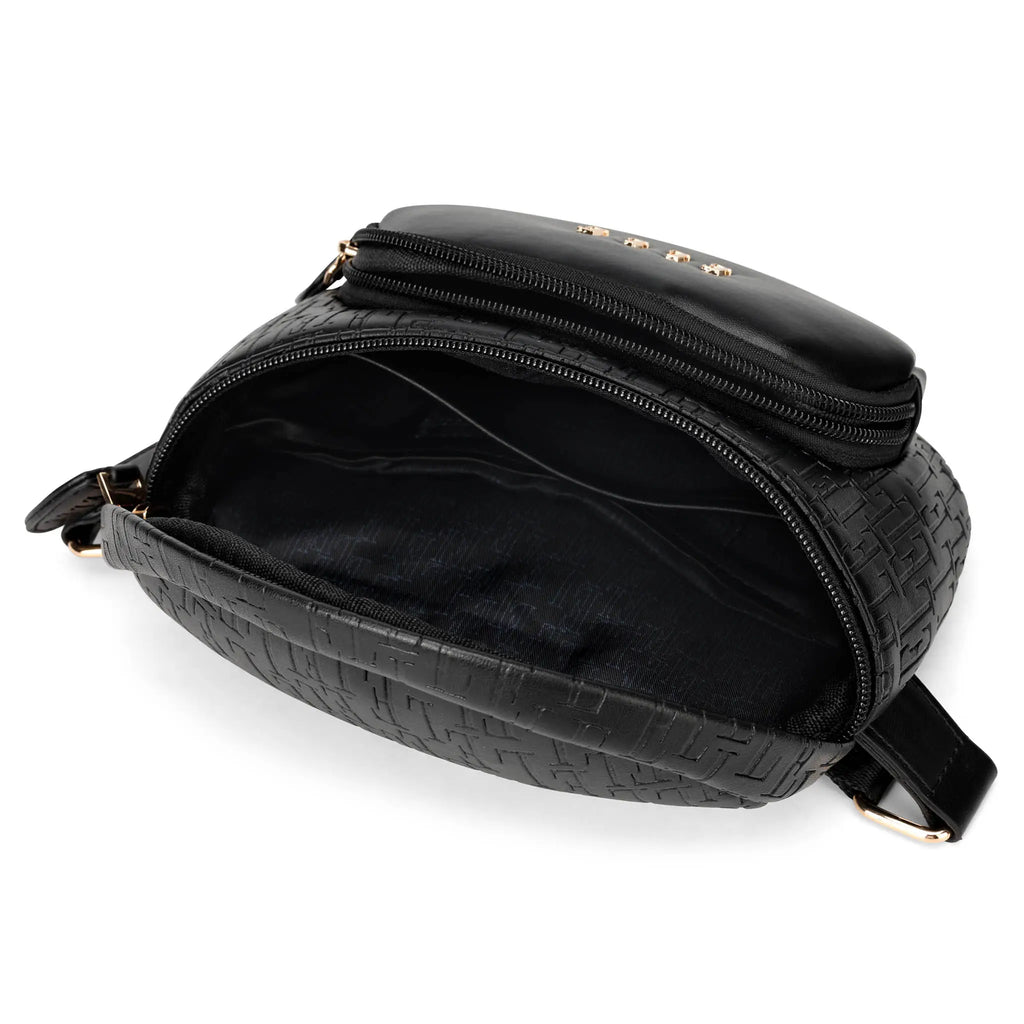 ELLE Wayfarer crossbody bag empty interior