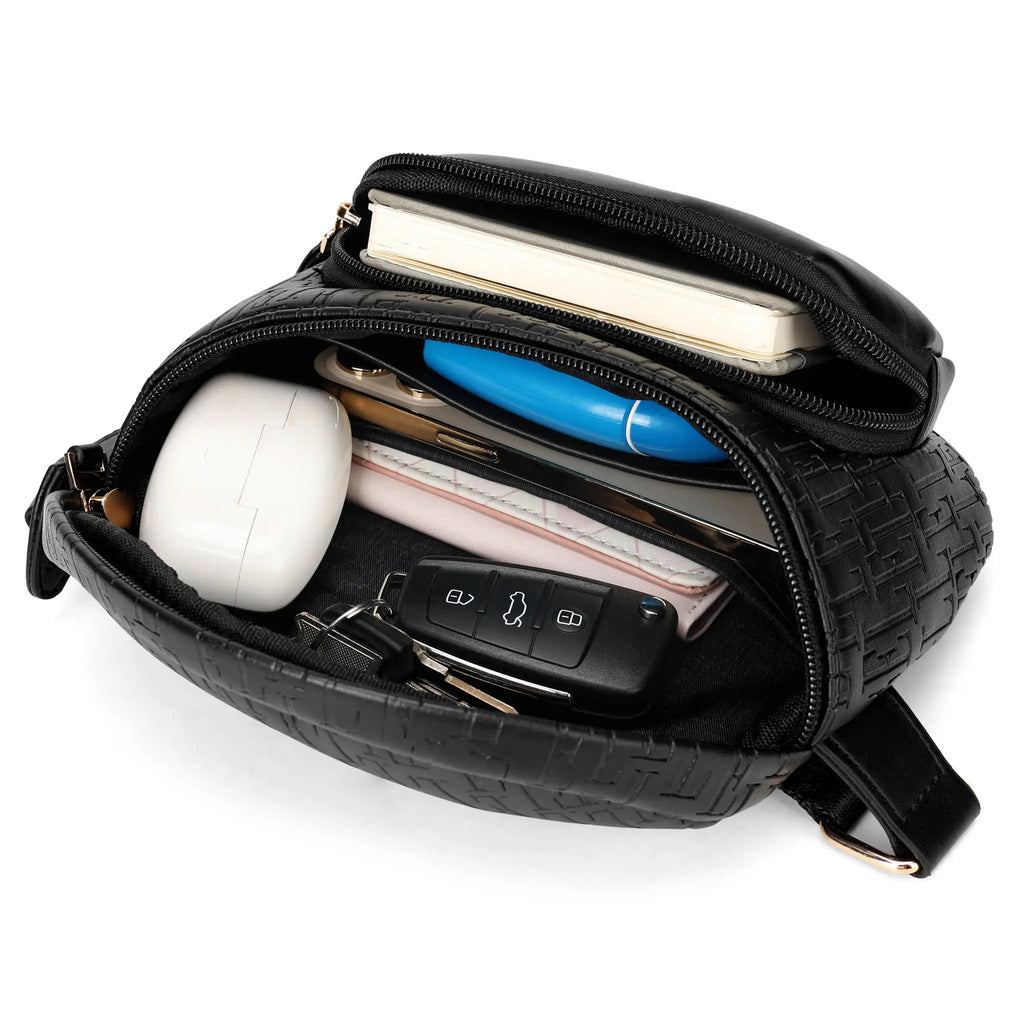 ELLE Wayfarer crossbody bag interior