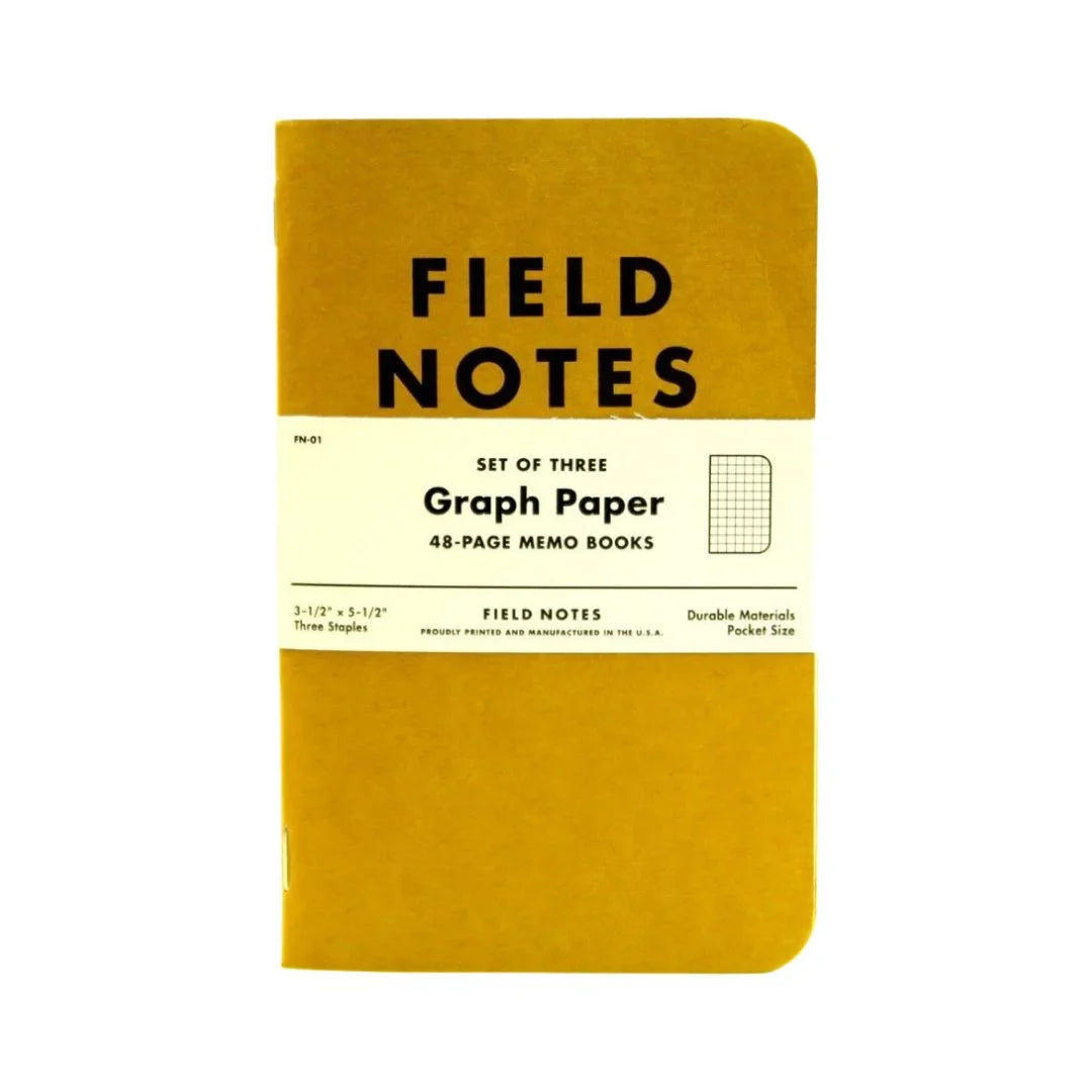 Field Notes Notebook Graph Paper
