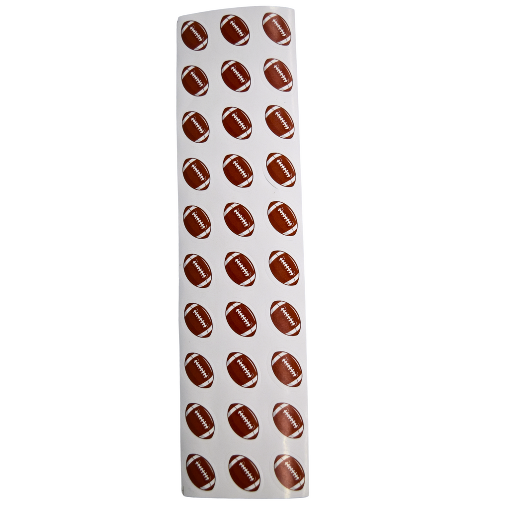 54 Pieces-Plastic Football Cupcake Rings
