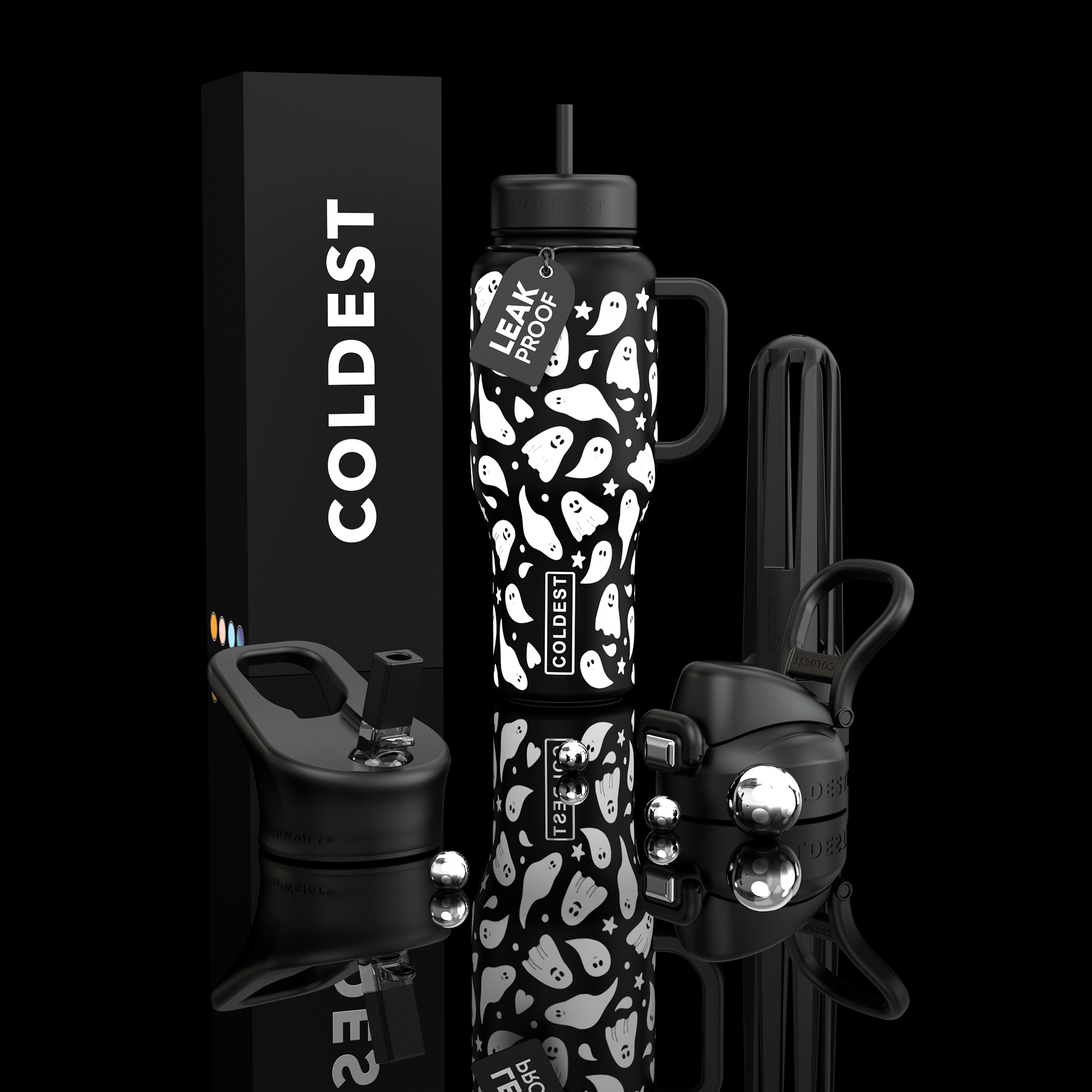 COLDEST 46oz Limitless Ultra v8 Insulated Water Bottle for All-Day Hydration