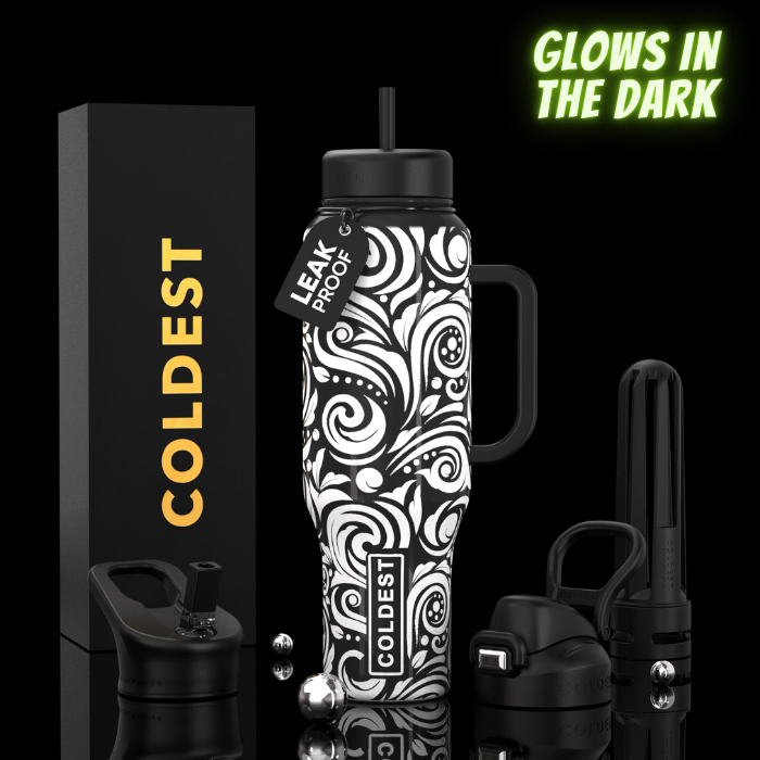 COLDEST 46oz Limitless Ultra v8 Insulated Water Bottle for All-Day Hydration
