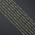 Wholesale 3mm Gemstone Rosary Chain by Yard, HX23