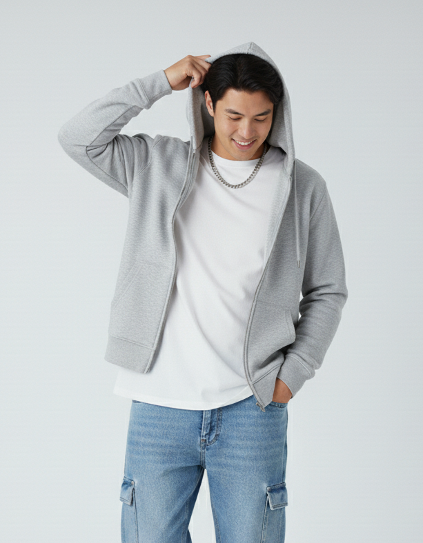 Heavyweight Zip Hoodie P2017-Spectra USA
