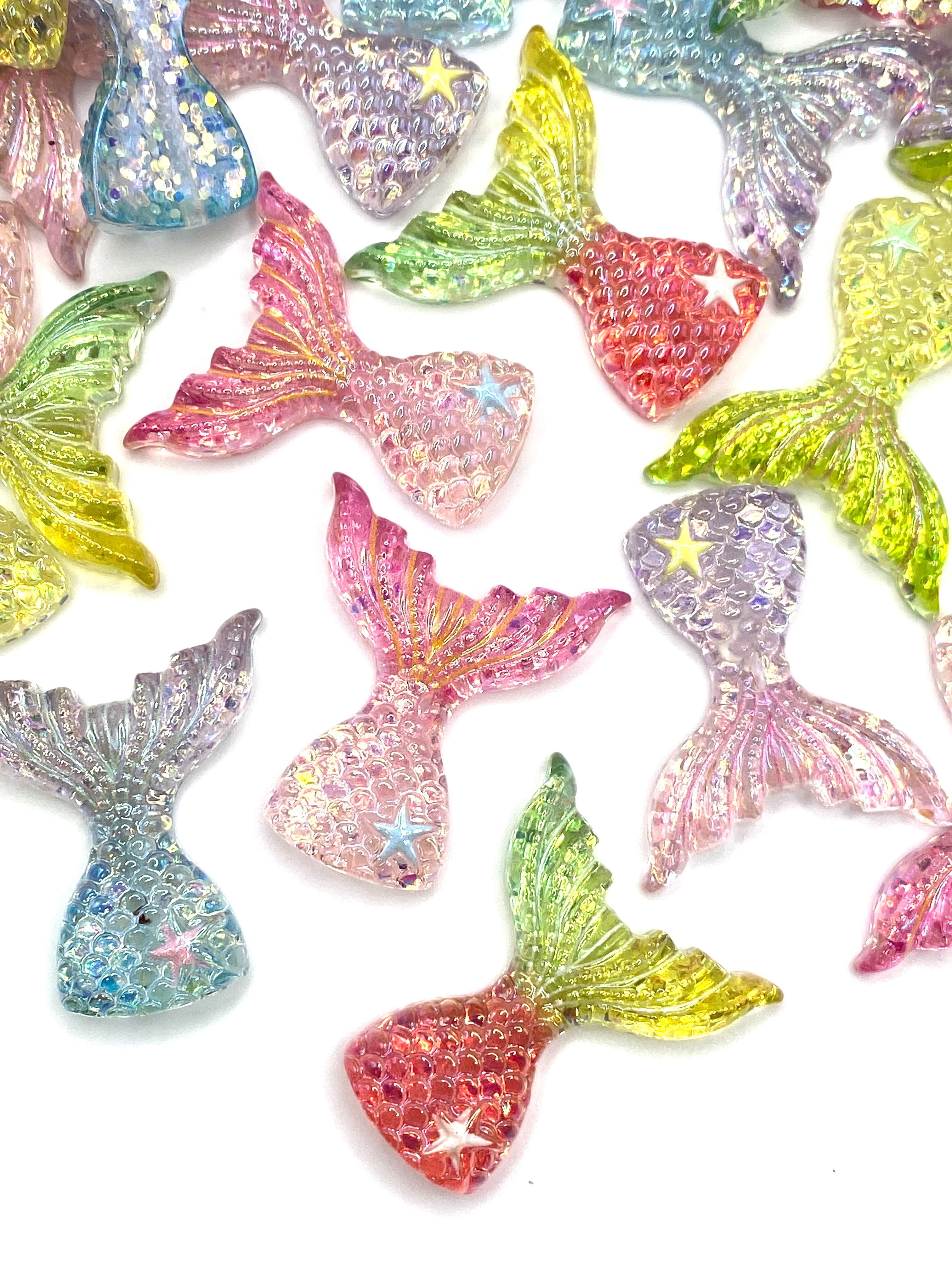 Mermaid At Heart Acrylic Beads