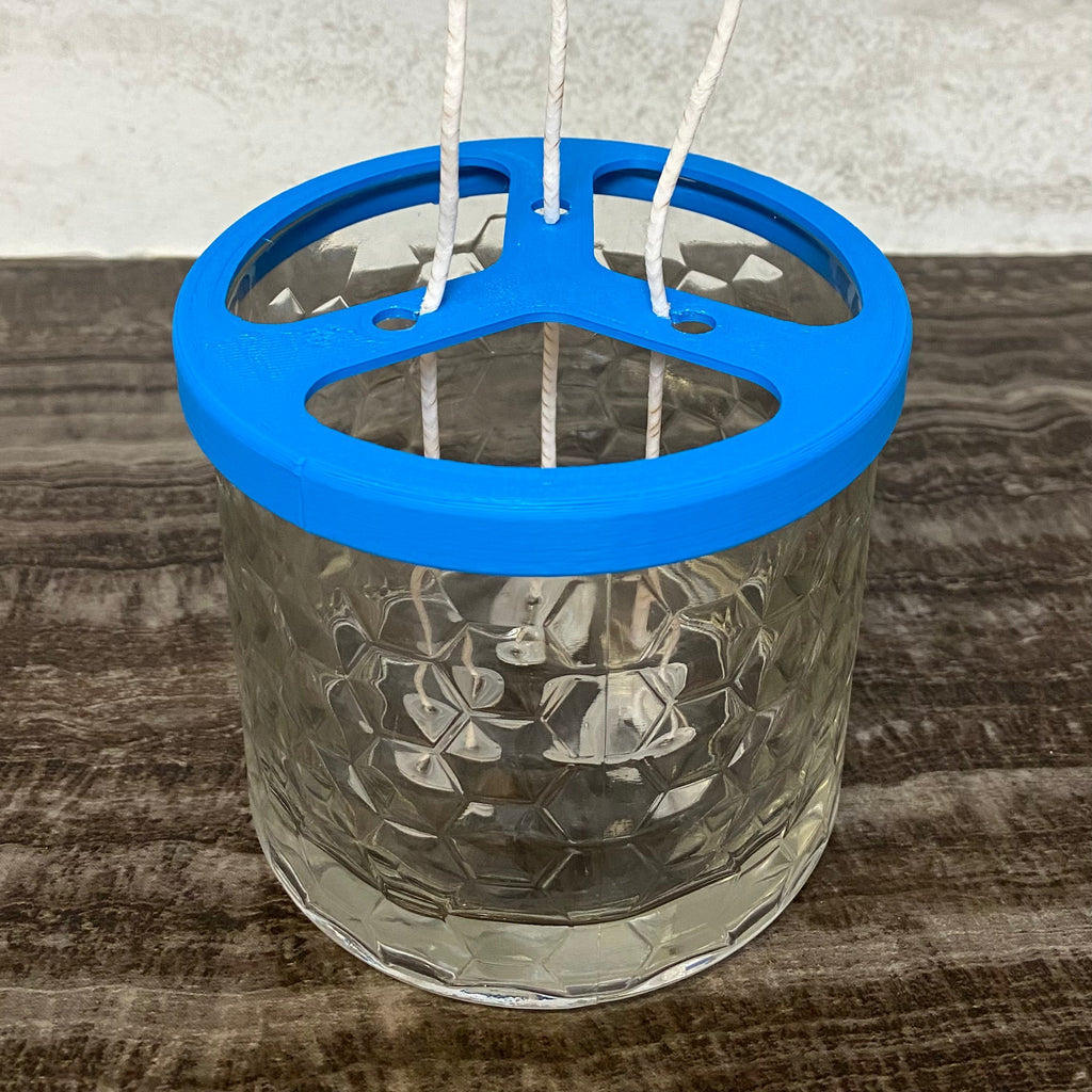 Triple Wick Bar – 3D Printed Candle Accessory for Even Burning