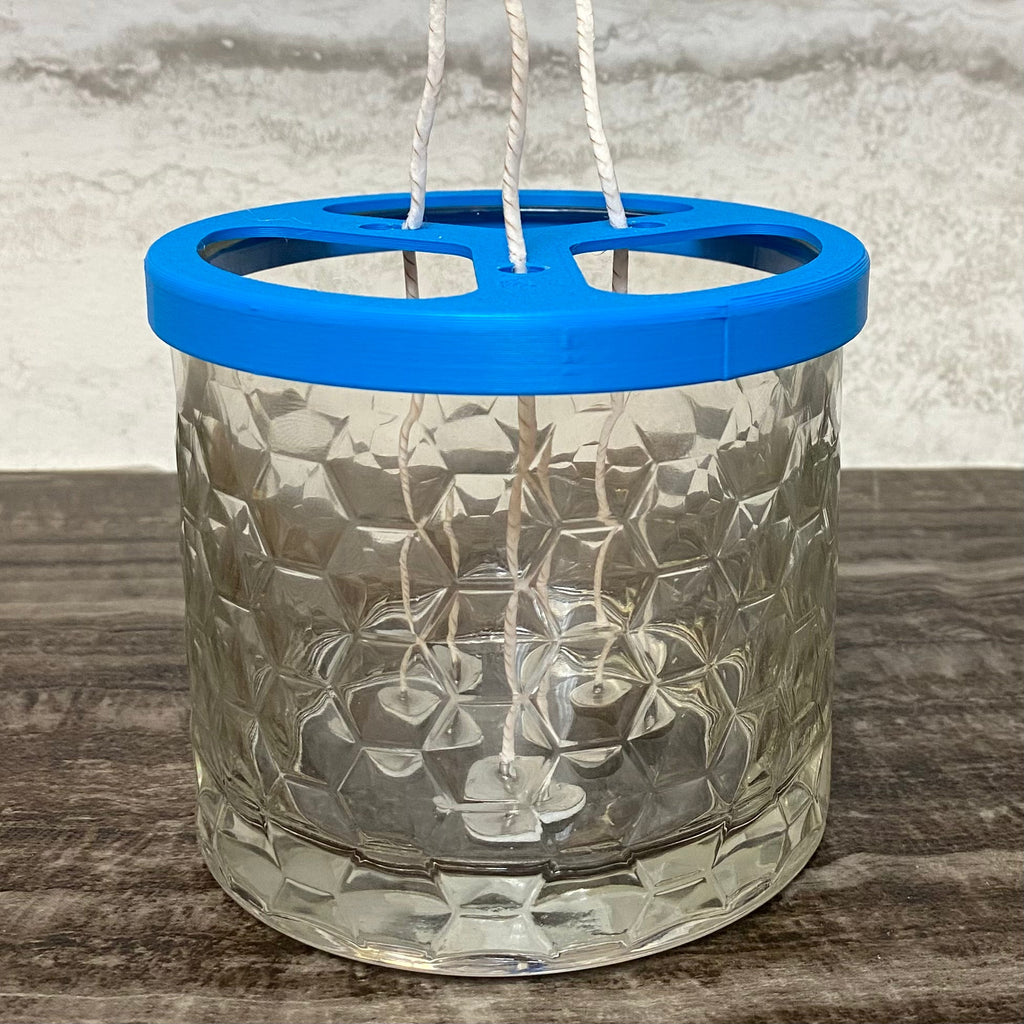 Triple Wick Bar – 3D Printed Candle Accessory for Even Burning