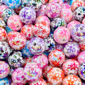 Happiness Blooms from Within Acrylic Beads