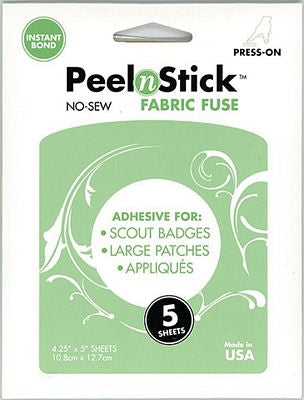 iCraft Fabric Fuse Adhesive Sheets 4.25 in x 5 in