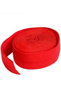 Red strap on a white background