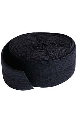 Fold-Over Elastic, Black, 3/4" x 2 Yards