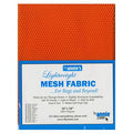 Lightweight Mesh Fabric, Pumpkin, 18" x 54"