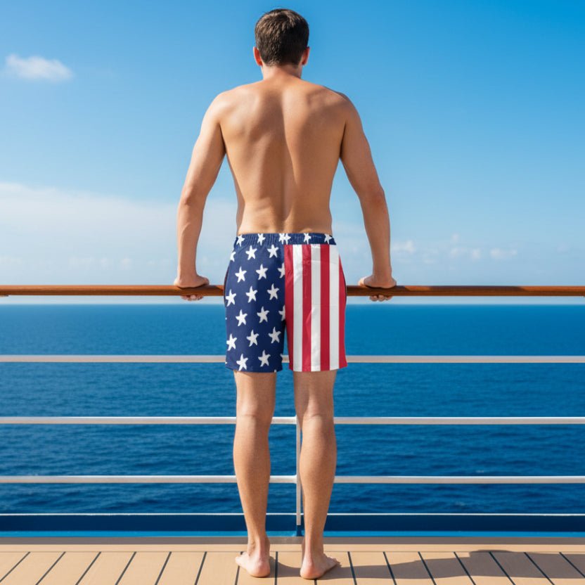 Stars & Stipes Men's Swim Shorts
