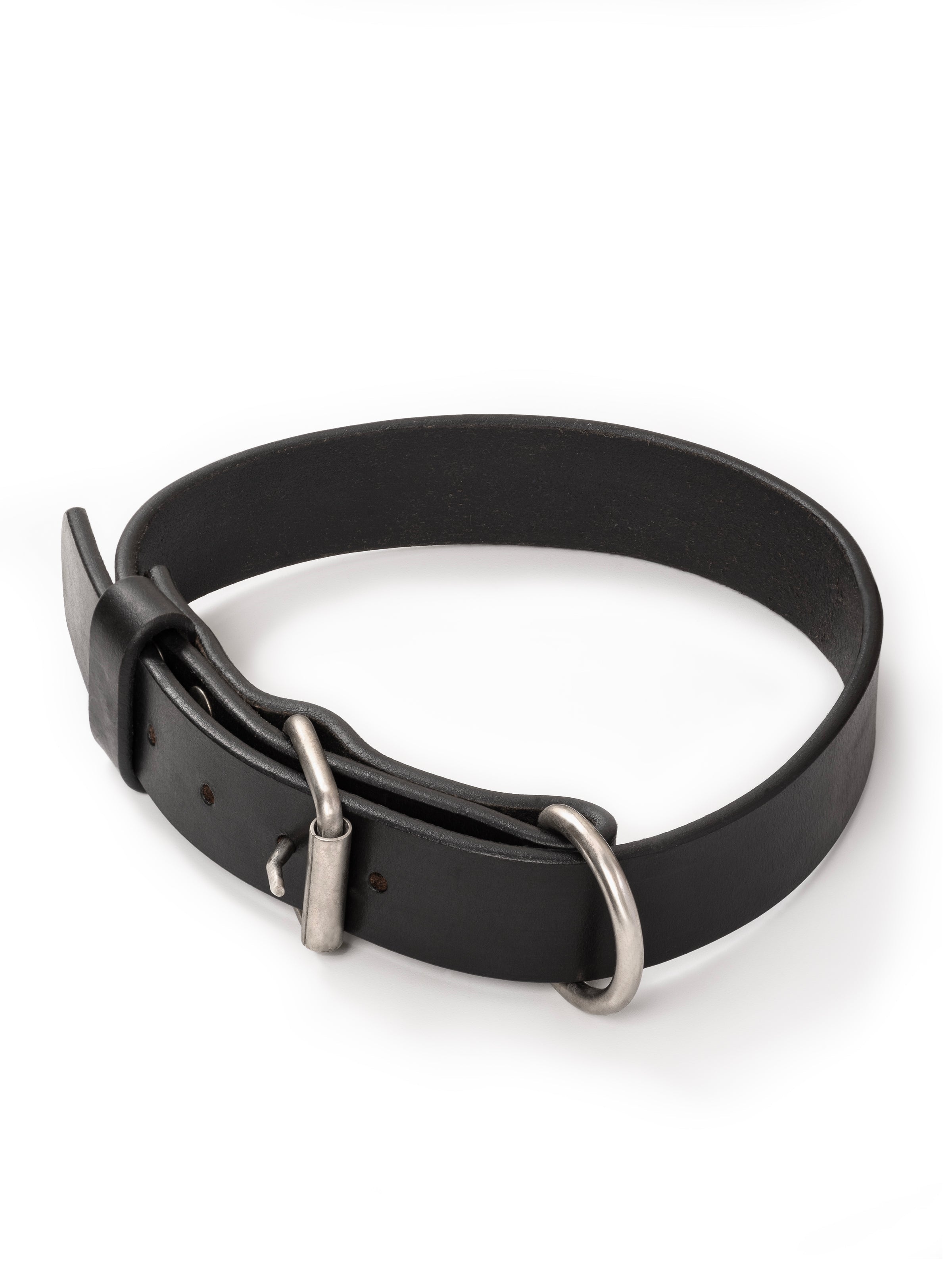Agitation Leather Pet Collar
