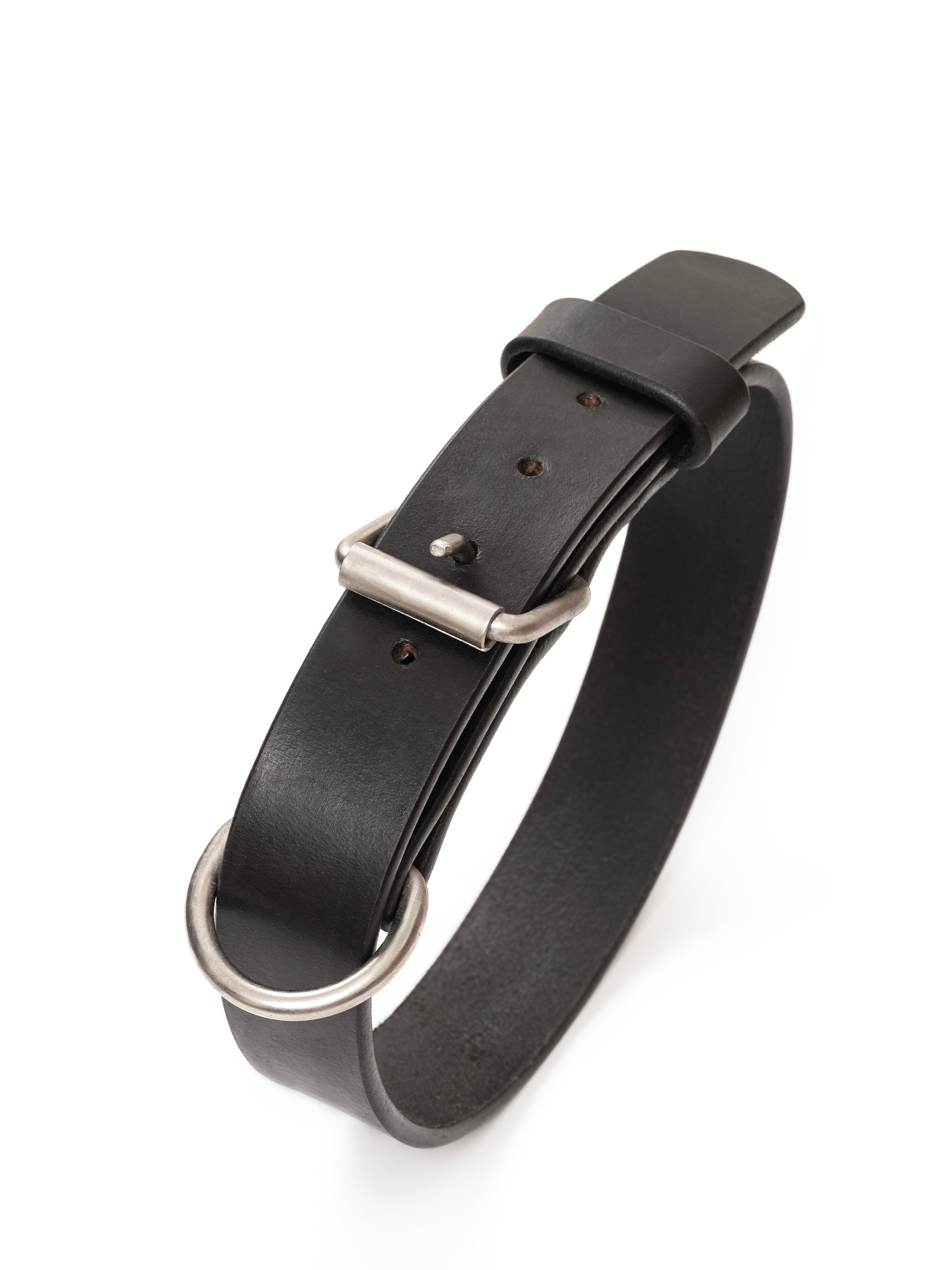 Agitation Leather Pet Collar