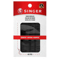 Singer hand needles packaging with red and white design