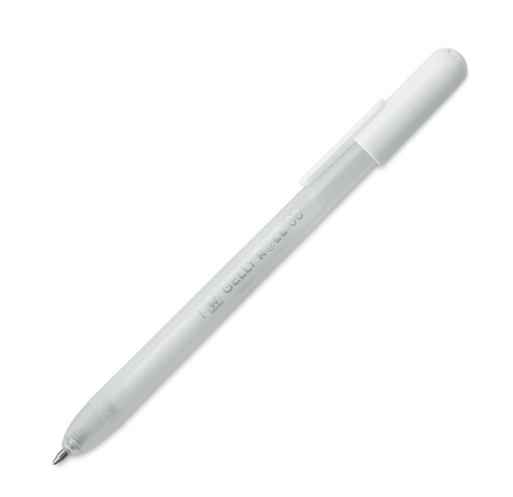 Sakura Retractable Gelly Roll--White