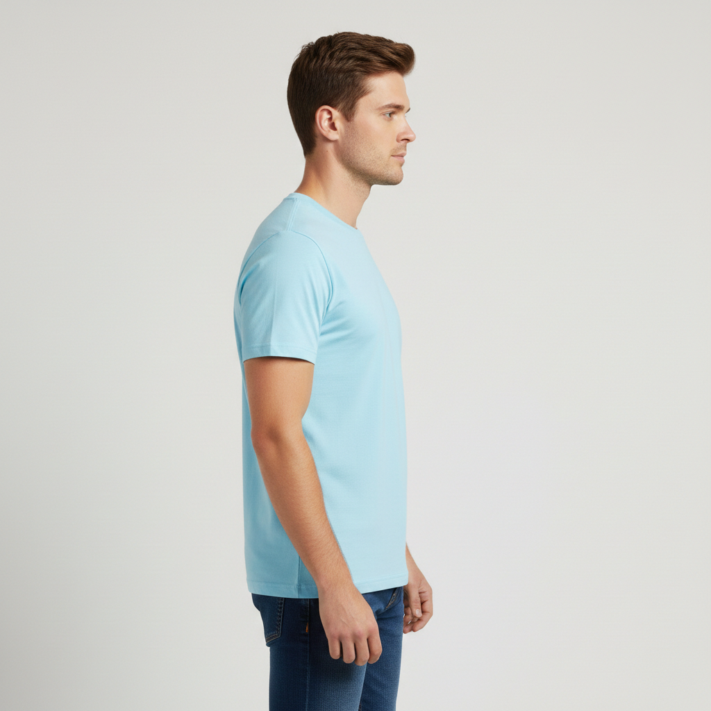Retro Ring-Spun Crew Neck T-Shirt 2100-Spectra USA