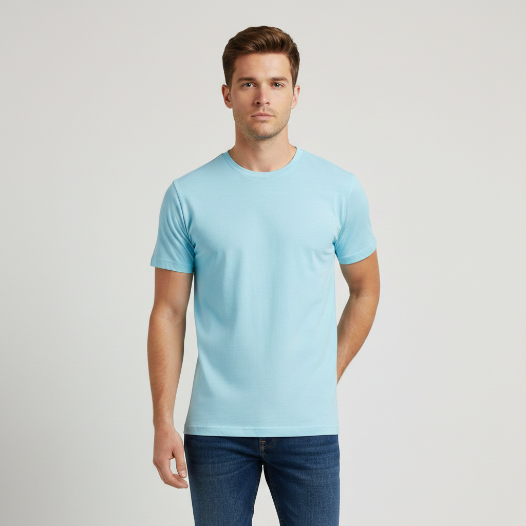 Retro Ring-Spun Crew Neck T-Shirt 2100-Spectra USA