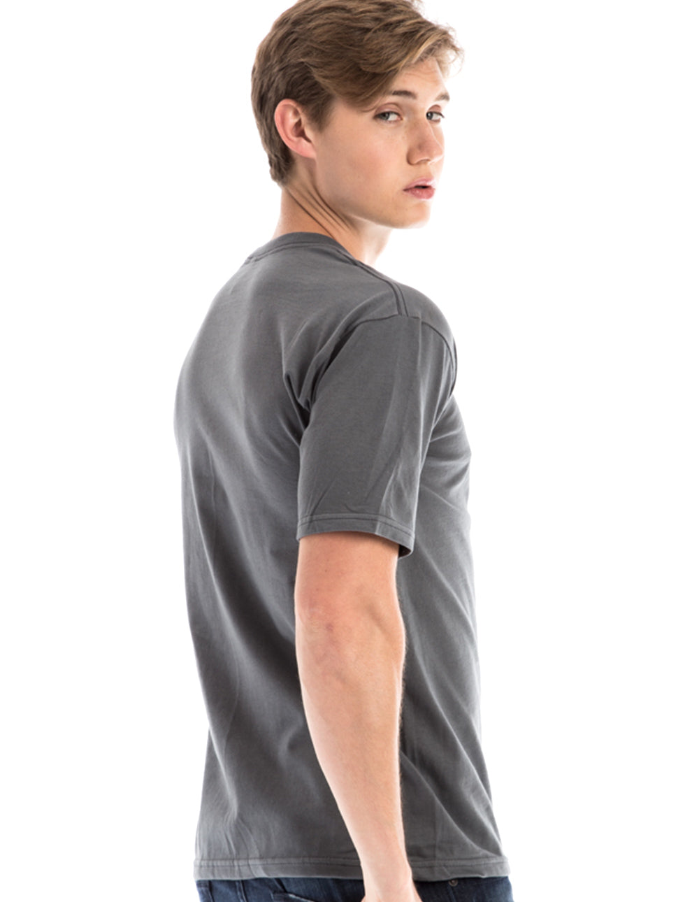 Retro Ring-Spun Crew Neck T-Shirt 2100-Spectra USA